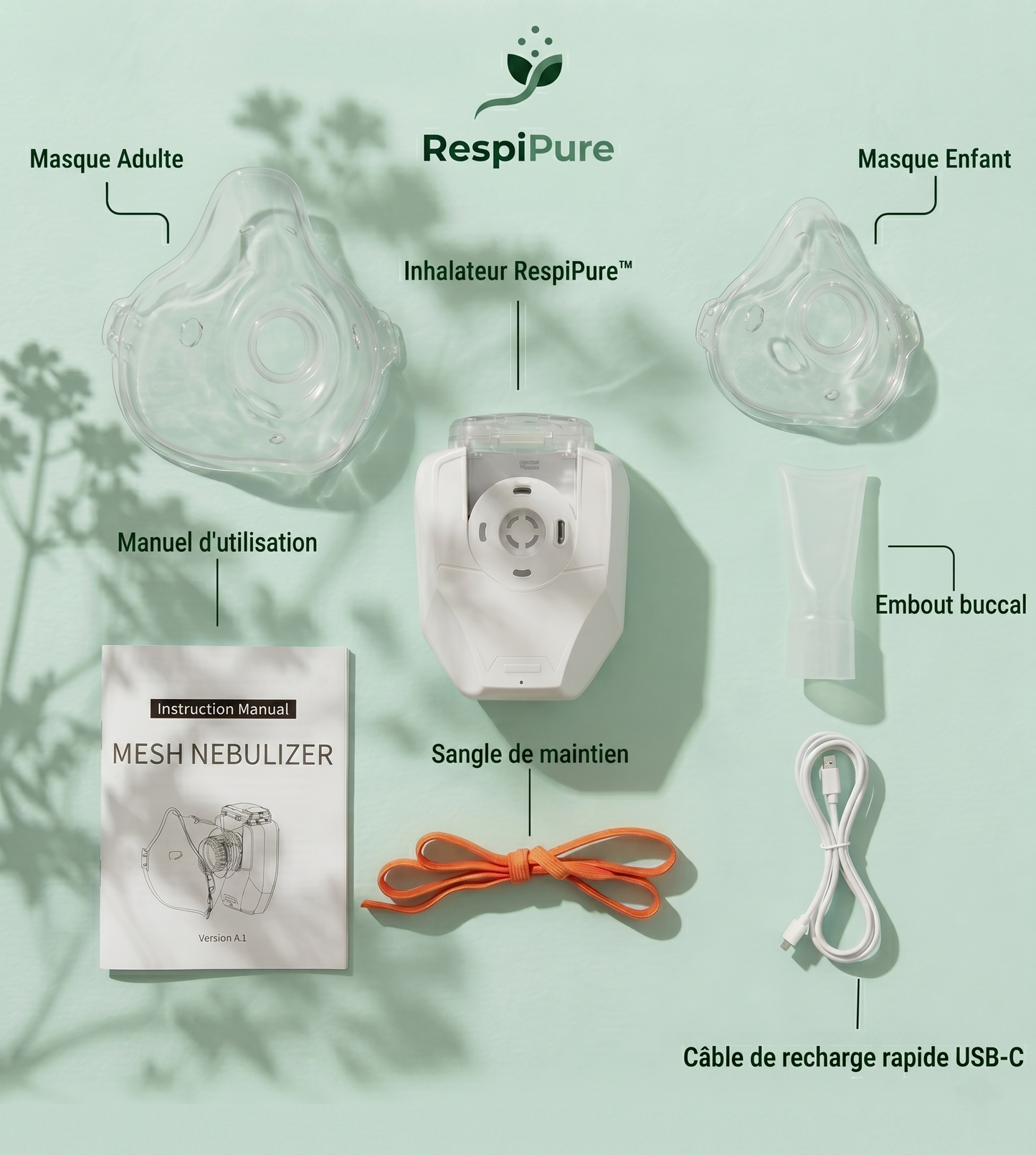 Nébuliseur Portable RespiPure™