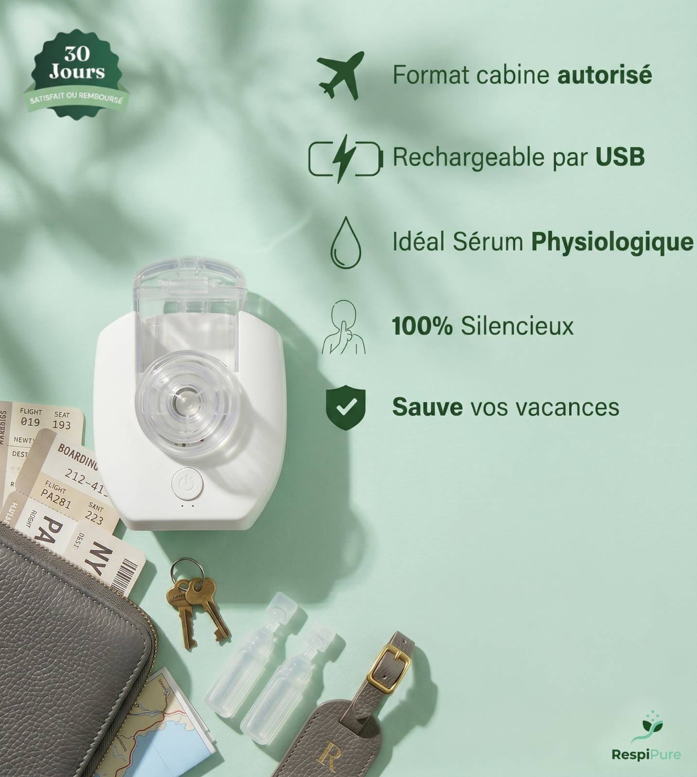 Nébuliseur Portable RespiPure™